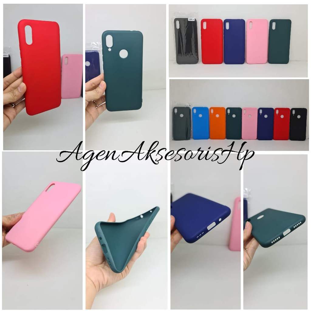 TPU MACARON Samsung A20s A207F 6.5 Inchi Softcase Silicon Candy Anti Noda No Logo Full Cover