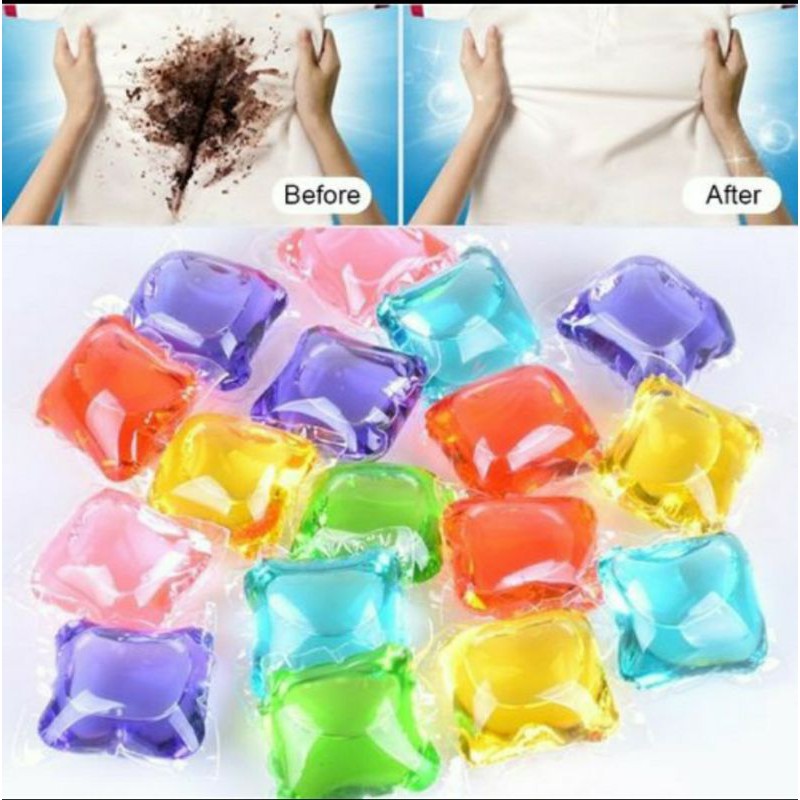 LAUNDRY GEL BALL DETERJEN - SABUN CUCI BAJU DETERGEN BEAD ANTISEPTIK