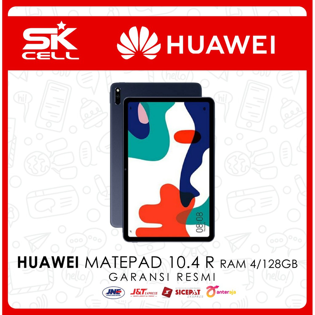 Huawei Matepad 10.4 Inch 4/128 RAM 4GB ROM 128GB GARANSI RESMI - GREY