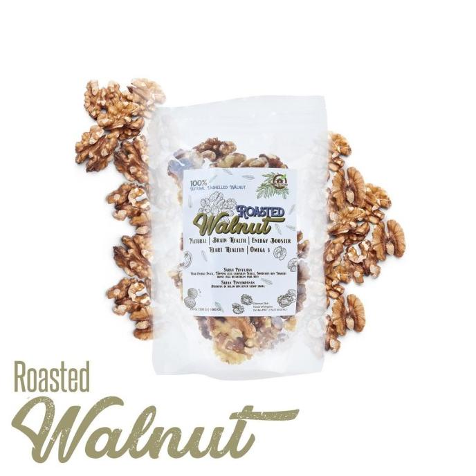 

Harap Baca Deskripsi Sebelum Order Roasted Walnut ( Walnut Panggang ) - 250 Gr