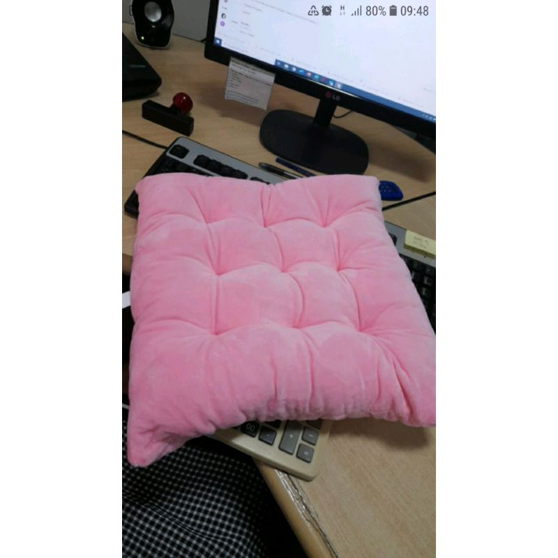 Bantal Alas Duduk/kursi sofa..( BESAR VELBOA ) POLA 50 x 50 cm