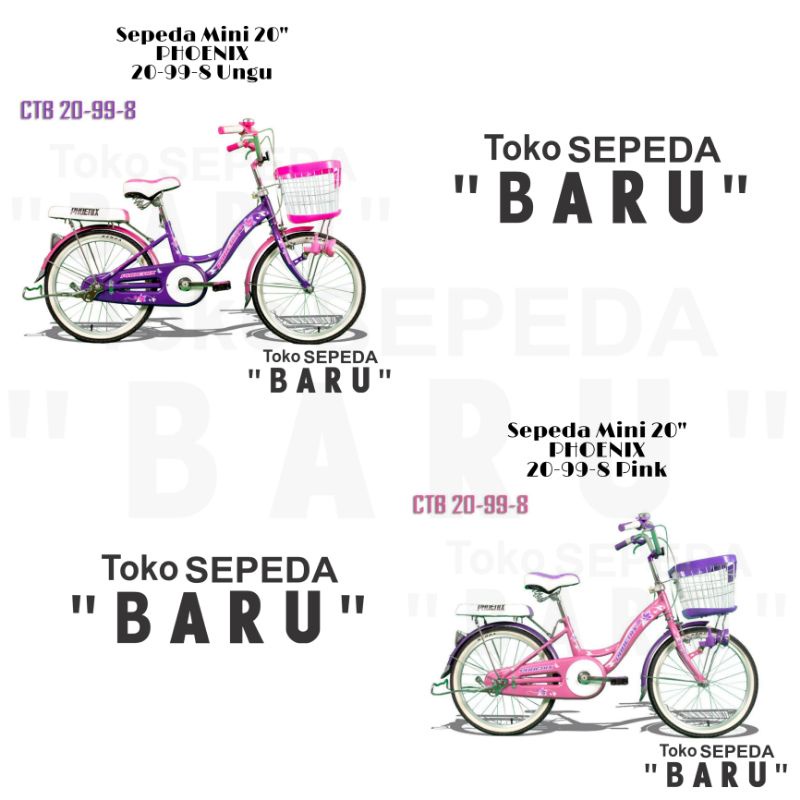 TB - Sepeda Mini PHOENIX 99-8 Uk 20 Inch