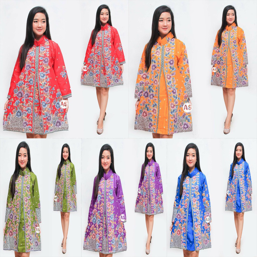 Produsen Batik Tunik Shibori Jumputan Terbaru All Size 106cm / Hrb026 Yelbor Navbor / Biru Putih / Original.. Eb0n8KUVlWrDp