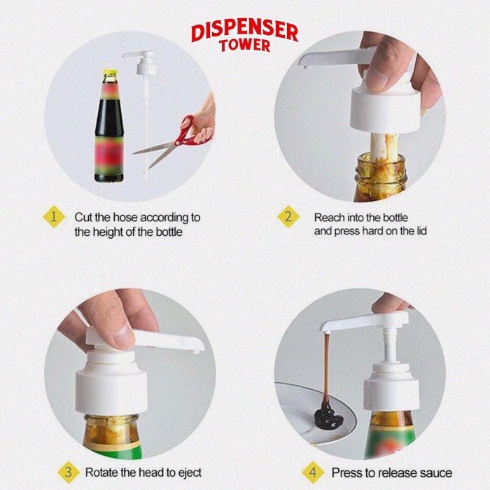 

Yrfs4e Pompa Botol Syrup Monin Davinci Torani Marjan Sirup / Syrup Pump - Putih D5Sbtc