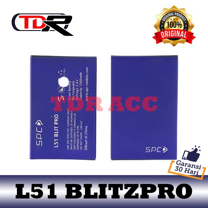 BATERAI SPC L51 BLITZ PRO ORIGINAL 100% KUALITAS BAGUS