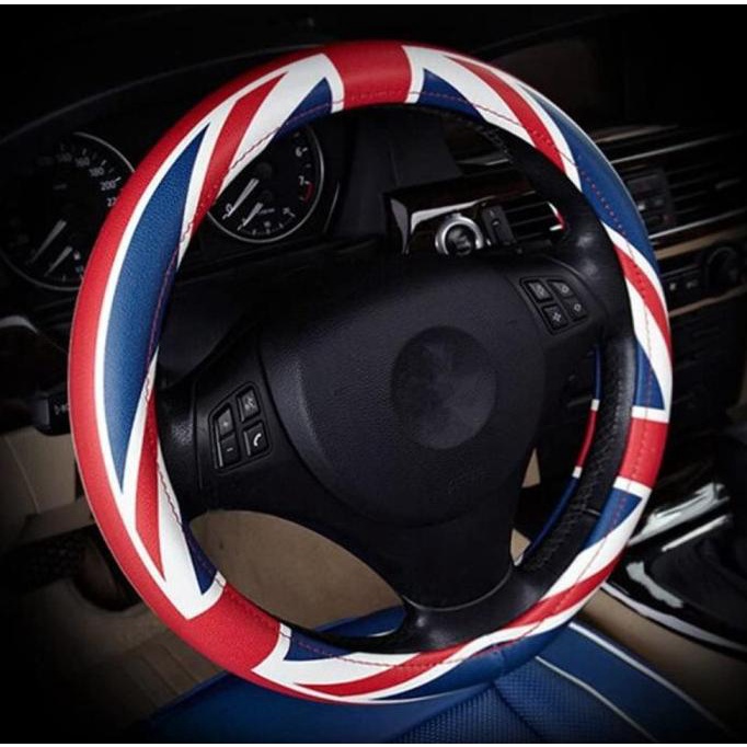 Sarung stir mobil universal bendera inggris union jack england flag