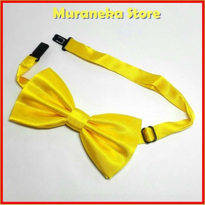 Dasi Kupu Bowtie KupuKupu Polos Pita Kupu2 Suspender kupu kupu Wedding Pernikahan Wisuda Hitam pria