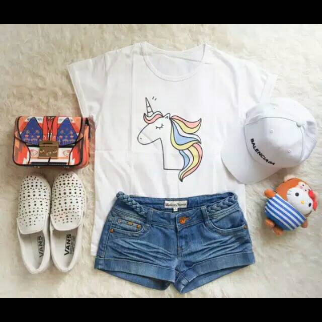 Baju unicorn/baju kuda poni/baju wanita