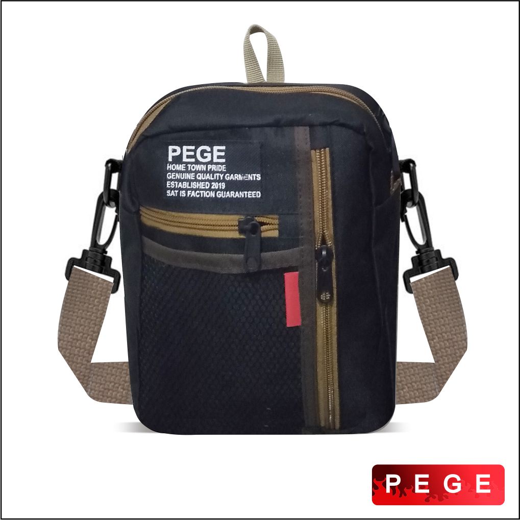 Tas Selempang Bahu Pria Slempang Kasual Multifungsi Untuk Cocok Digunakan Sehari Hari - PG 8898