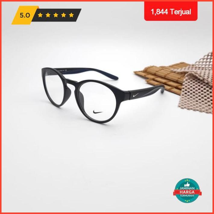 Super Sale Frame Kacamata Nike 7105 Bulat Vintage Korea Pria Wanita/Cewek Promo