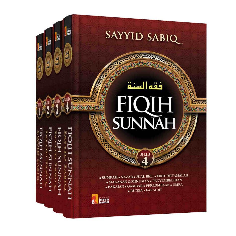 SET 4 Buku Fikih - Fiqih Sunnah Sayyid Sabiq Jilid 1 2 3 4 - Insan Kamil - Riniaga