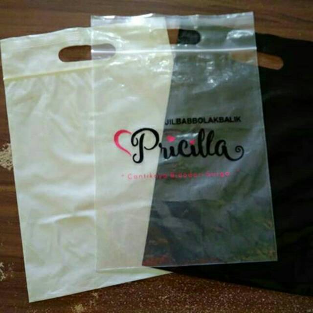 Plastik olshop plastik klip plong/ ziplock pond 20x30+7 isi 100pcs
