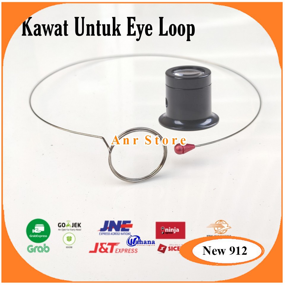 Kawat Kaca Pembesar Eye Loop Alat Service Servis Jam Tangan