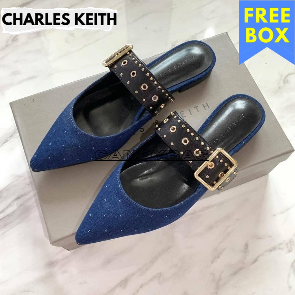 Sandal Wanita - Charles N Keith Sepatu Perempuan Sandal Import 010