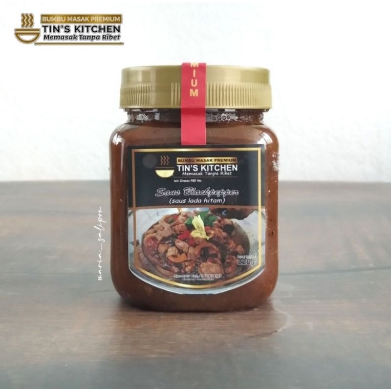 

Tins Kitchen Black Pepper Sauce 220GR