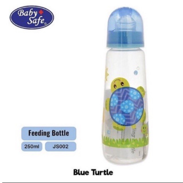 Baby Safe Feeding Bottle 250ml JS002 - Botol Susu Bayi Baby Safe