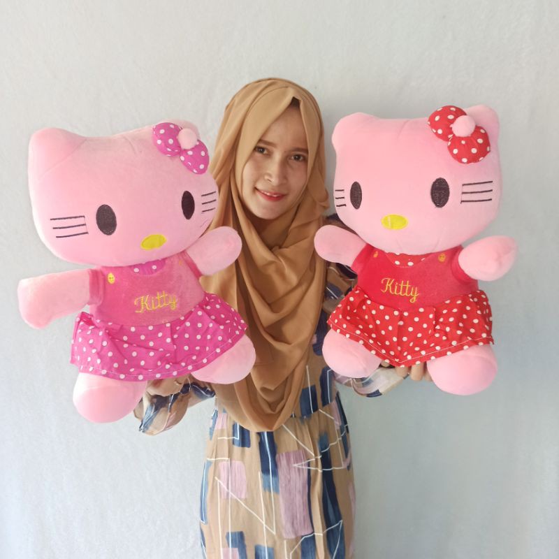 boneka hello Kitty Polkadot TANGGUNG