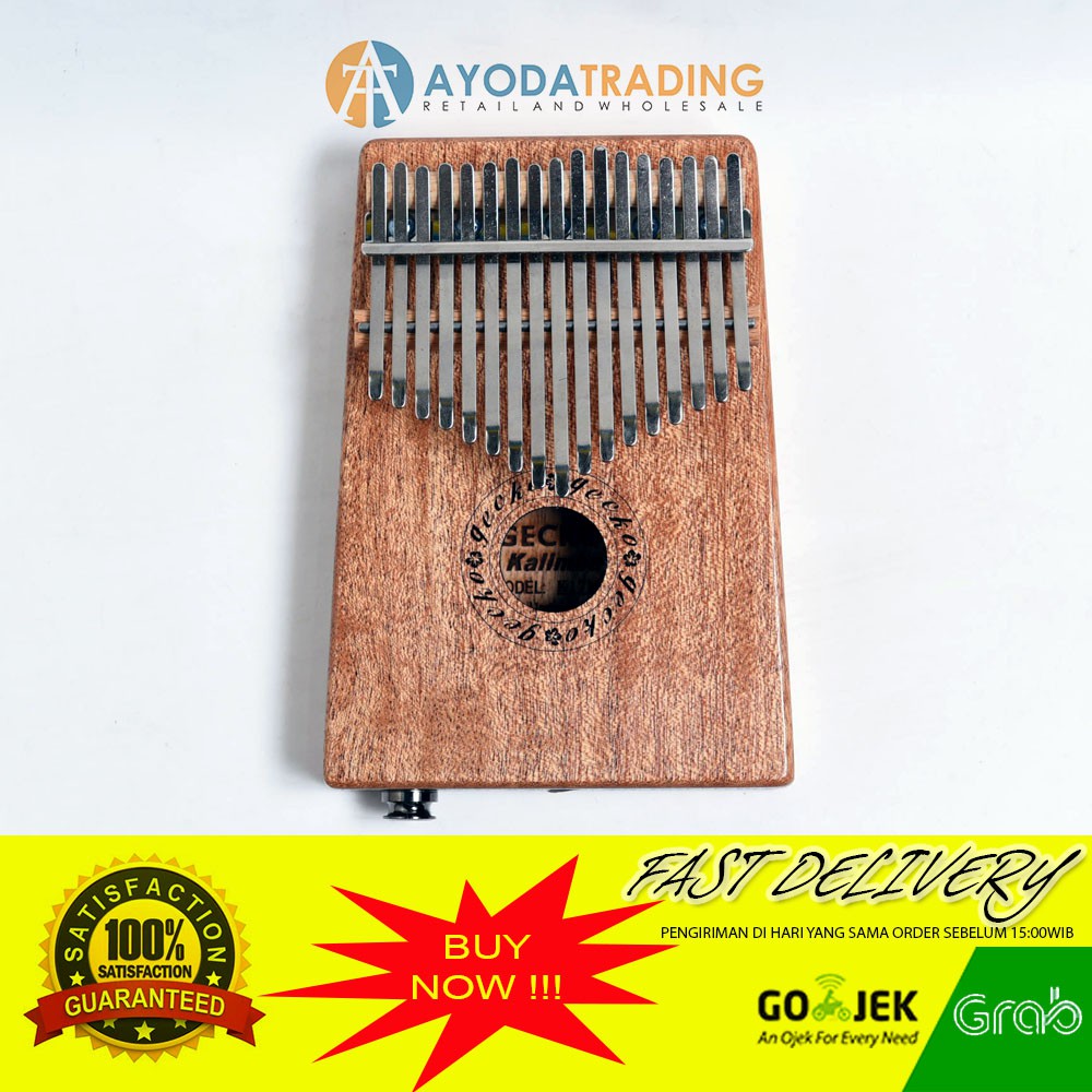 Authentic Gecko Kalimba K17MEQ Elektrik