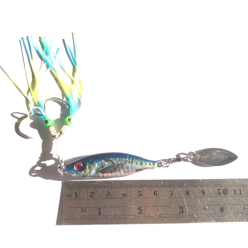 Metal Jig Little Jack GID + Double Assist Skrit 30gr 40gr