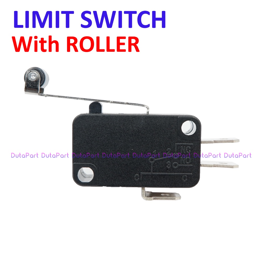 Limit Switch Roller Roda Panjang Saklar Pembatas Micro Switch SPDT