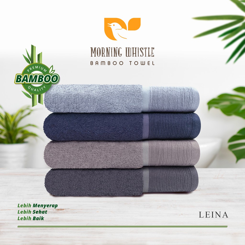 Handuk Mandi Dewasa / Haduk Tebal / Handuk Lembut / Handuk Microfiber Handuk Mandi Dewasa Terry Palm