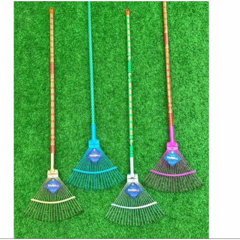 Sapu garuk Taman kawat besi+gagang