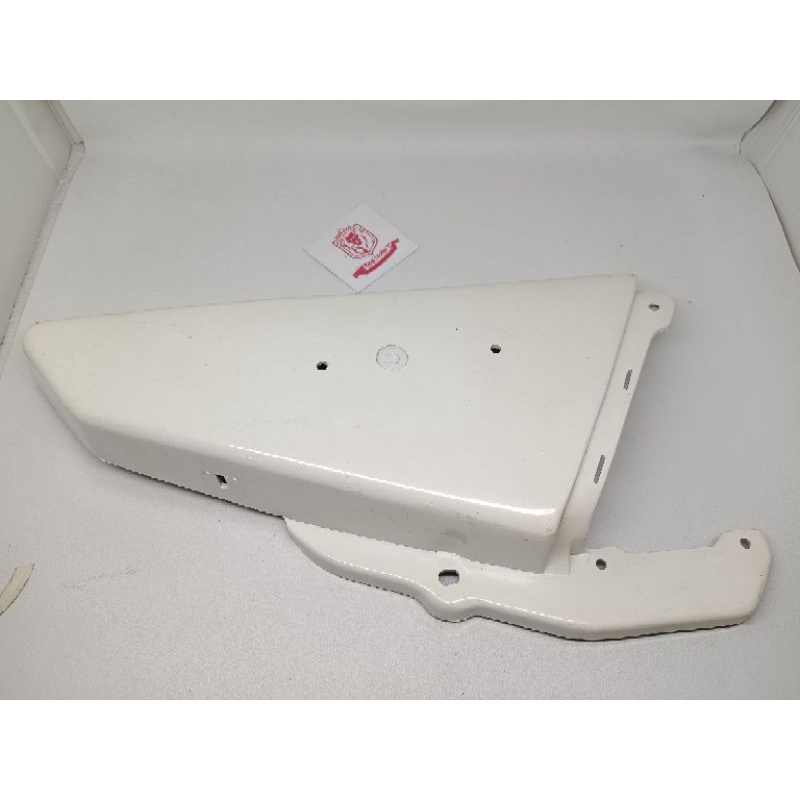 Tutup batere Cover aki accu tutup baterai batery Putih Kanan Rxking Kobra 83 Rx king Cobra 1983-1986