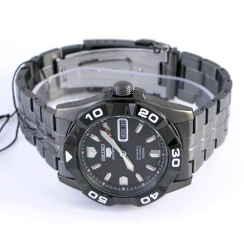 Seiko 5 Sports SNZH93K1 Automatic Black Bracelet | Jam Pria SNZH93