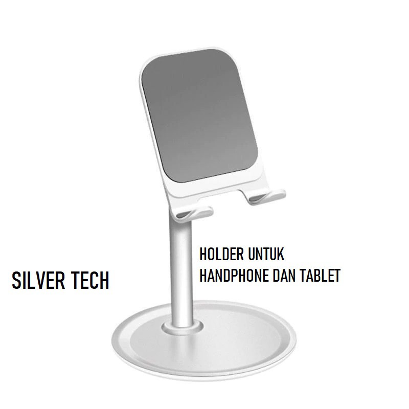 Aluminum Desktop Tablet Holder Meja Untuk Hanphone dan Ipad