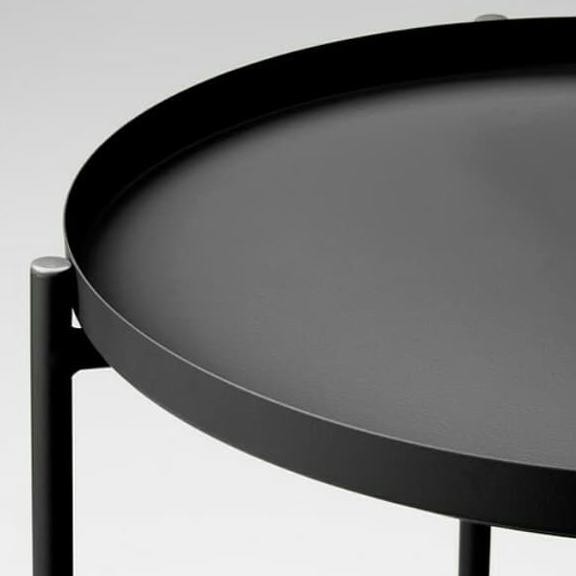 Meja Teras Ikea (Baki/Hitam)/ Meja Tamu Ikea /Meja Ikea Alamandaseller