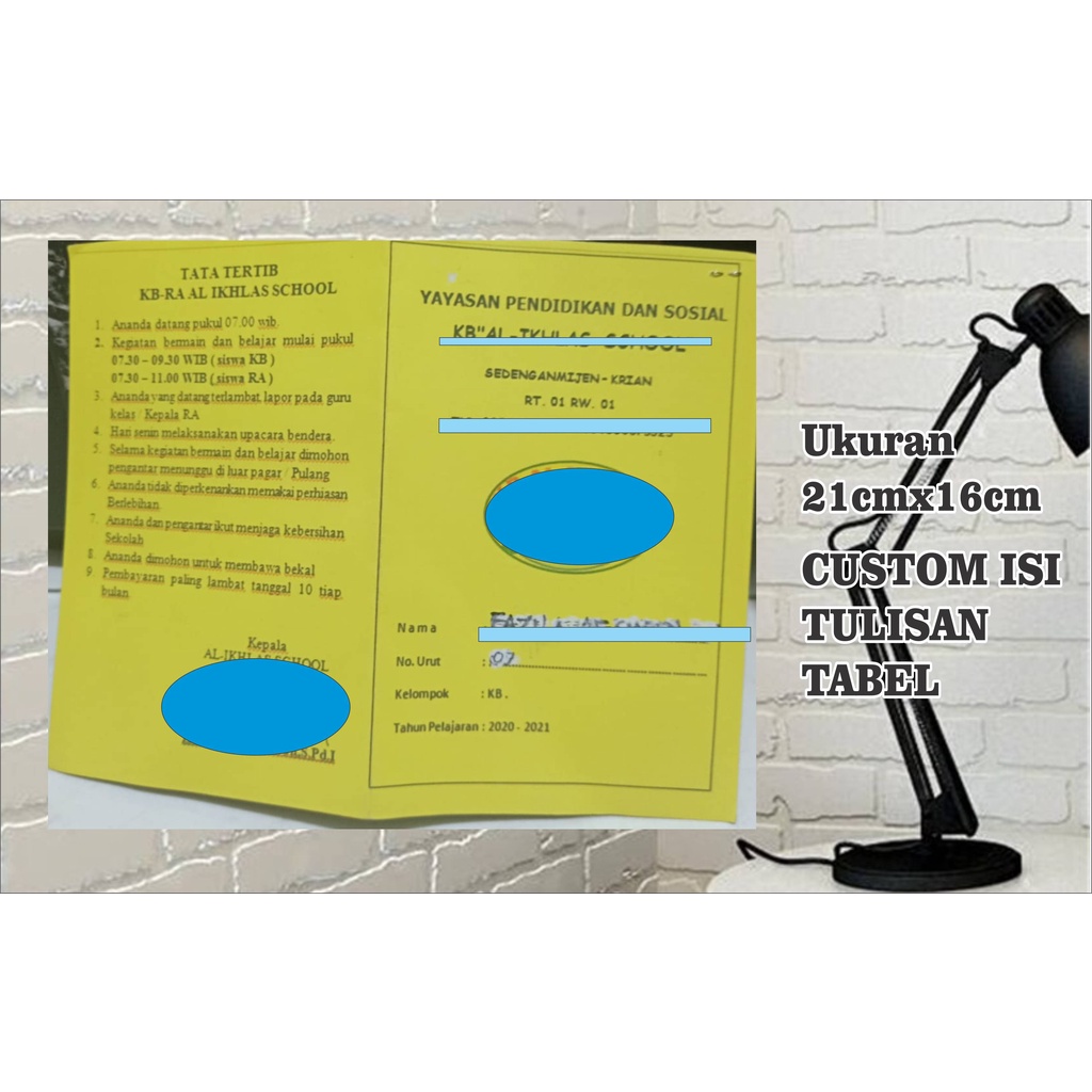 

BUKU KELAS CUSTOM