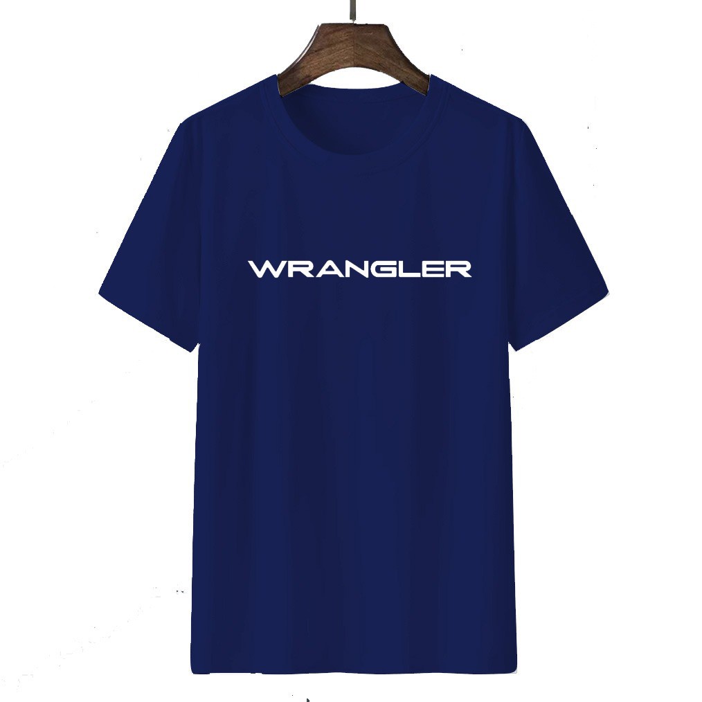 Tshirt Baju Kaos Distro Wrangler / Kaos Distro Pria Wanita