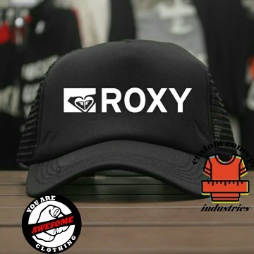 Topi Trucker Jaring ROXY Black - CYBER CLOTHING
