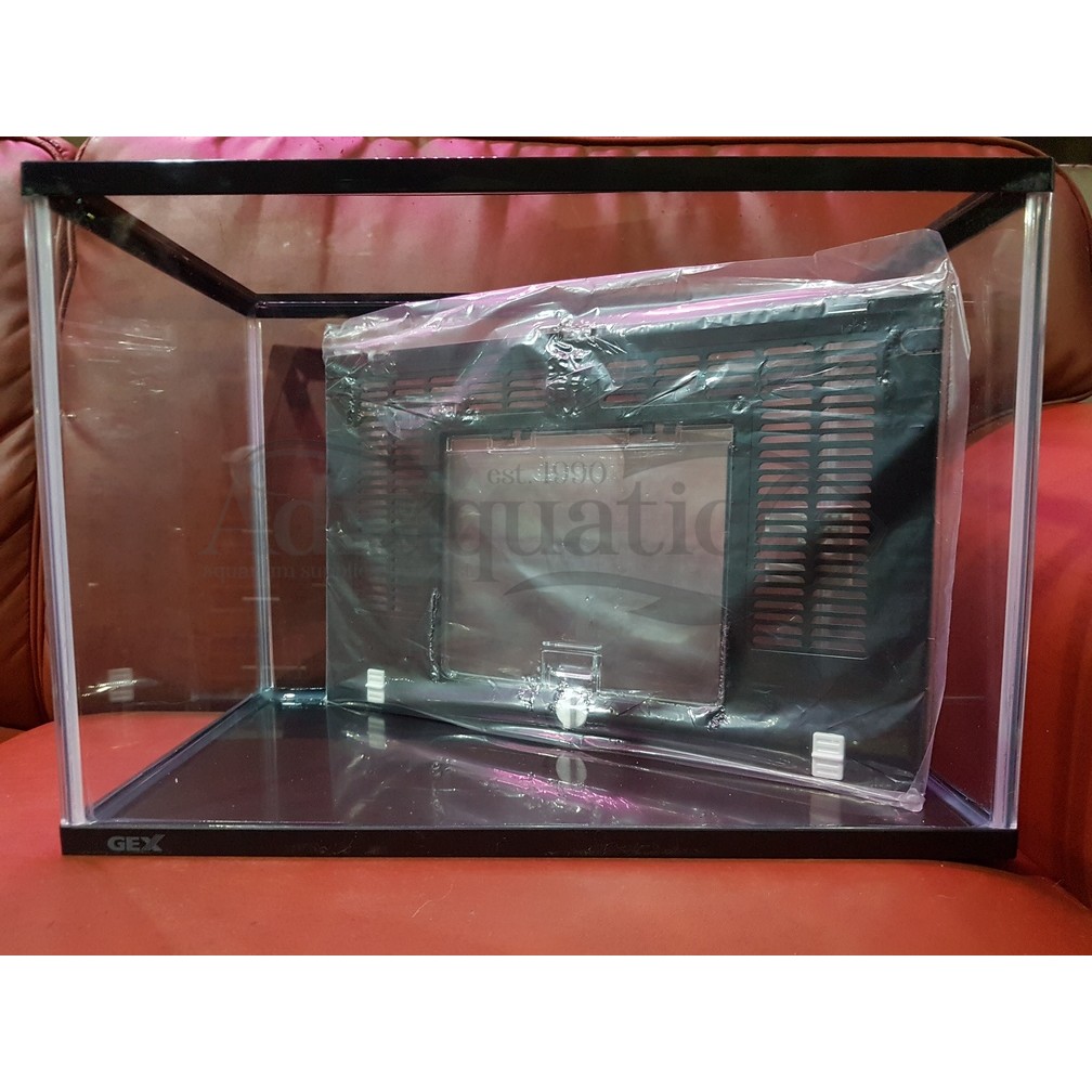 Aquarium Terrarium Gex Reptil L Uk 40x25 5x28 Cm Shopee Indonesia Aquarium terrarium gex reptil