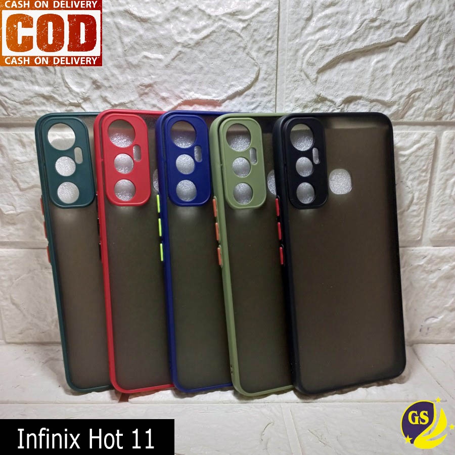 INFINIX HOT 11 / HOT 11S NFC Hot 11 Play Infinix SMART 6 2021 NEW SOFT CASE DOVE MATTE COLORED FROSTED SLIM FUZE MACARON AERO CASING