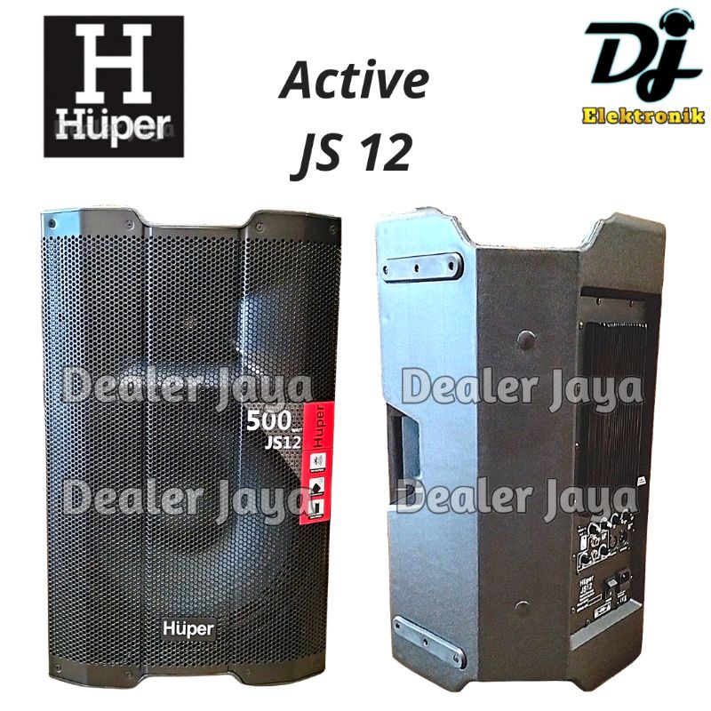 Speaker Aktif Huper JS12 / JS 12 - 15 inch (Sepasang)