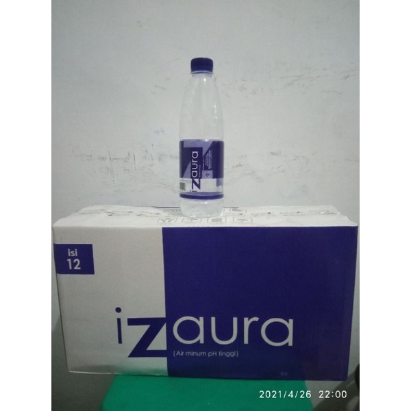 

Air Minum "iZaura The True Alkaline Water" @600ml