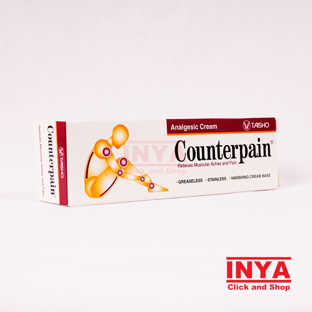 COUNTERPAIN 30gr ANALGESIC CREAM TAISHO - KRIM PEREDA NYERI OTOT