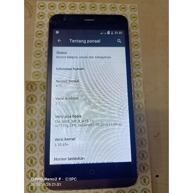 HP SECOND EVERCOSS A75 HIDUP NORMAL