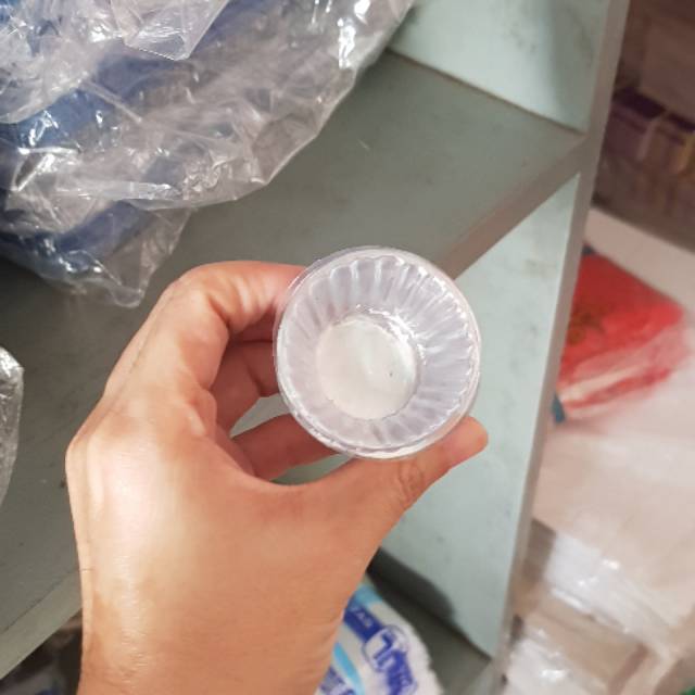 Isi 100pcs MIKA SAMBAL / MIKA KECIL / MIKA SAOS agar O kecil cup roti kecil