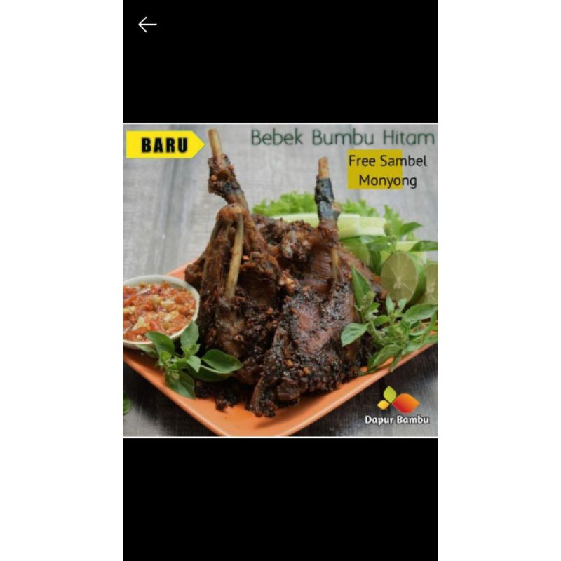

Bebek Hitam Madura Large/Bebek Satu Ekor/Bebek Presto/FrozenFood