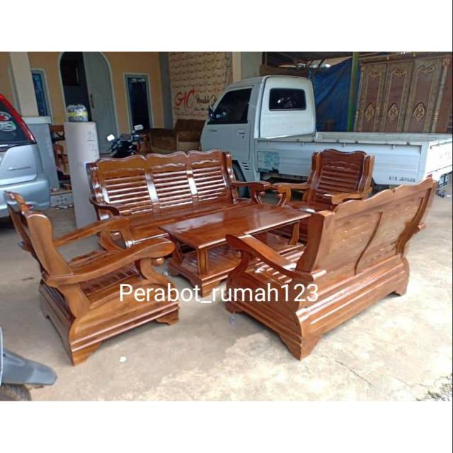 Kursi tamu gajah kayu jati jepara