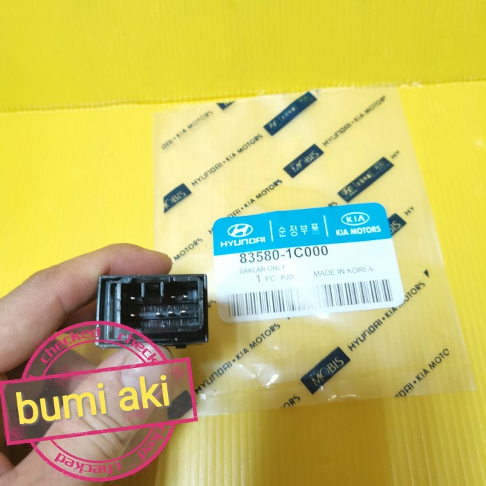 SAKLAR ONLY SWITCH POWER WINDOW KIRI HYUNDAI GETZ MATRIX TUCSON