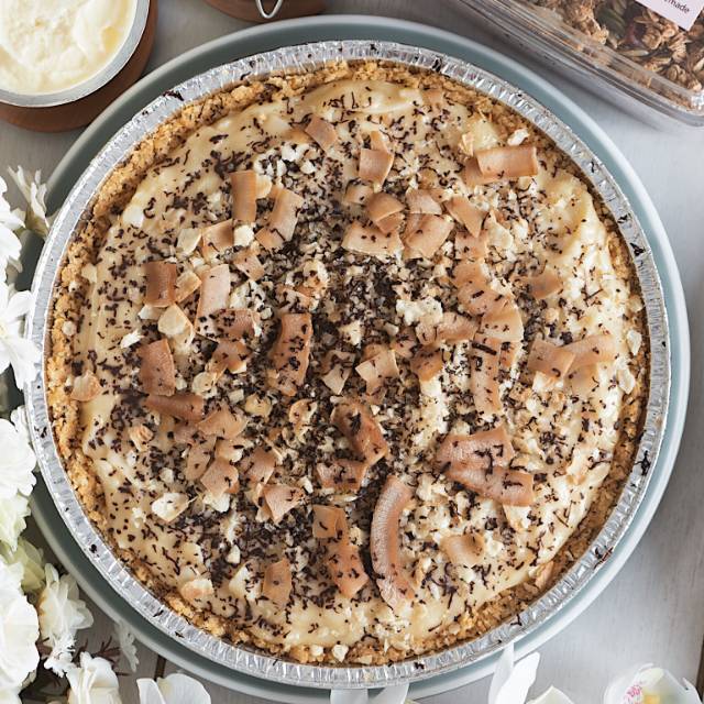 

Coconut cream pie