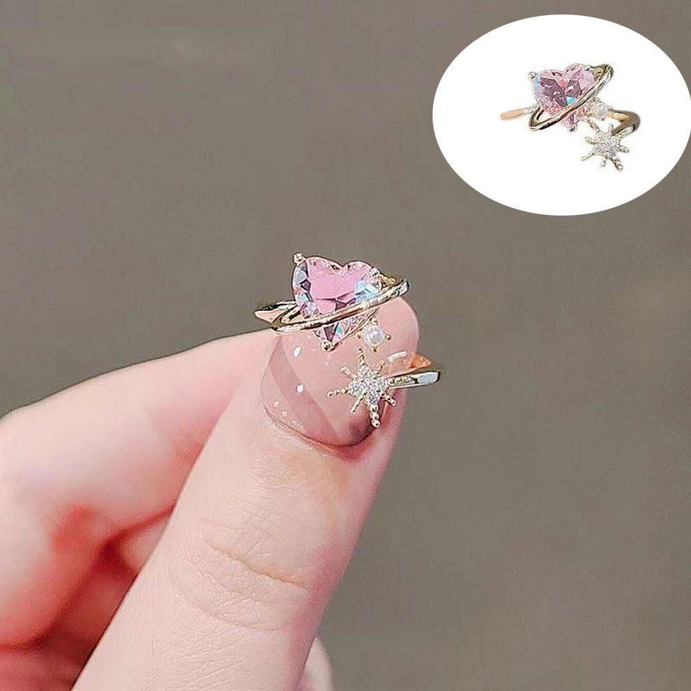 Cincin LILY Perhiasan Fashion Vintage Tembaga