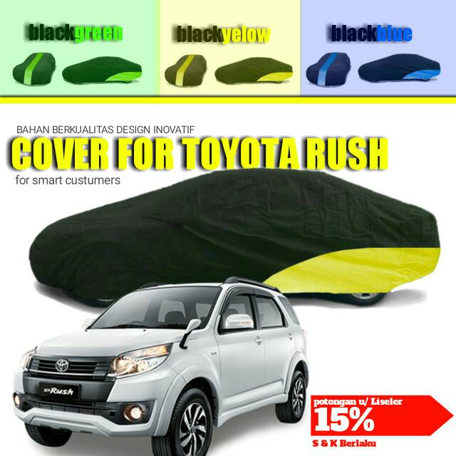 Cover sarung mobil berkualitas rush terios hrv inova crv ertiga avanza xenia xl7