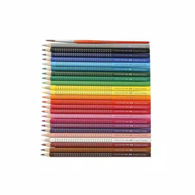 Pensil warna 24 / Colour grip watercolour pencils 24 warna faber castell