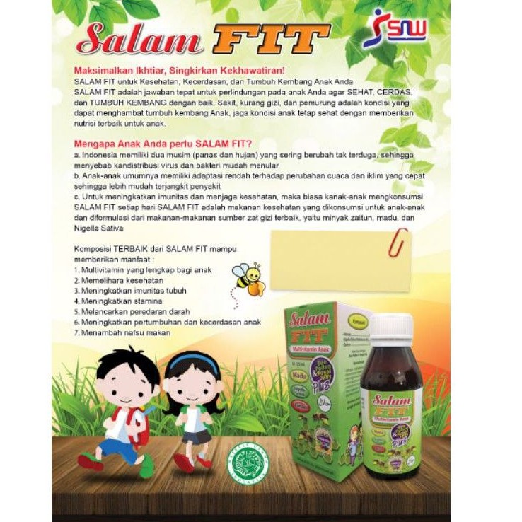 

multivitamin anak Salam Fit