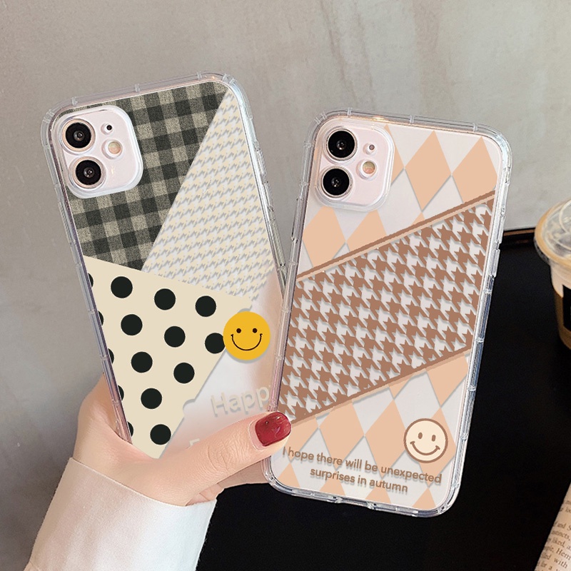 REALME Case Pola Patchwork Untuk OPPO A74 A54 A94 A93 A57 A59 A8 A83 A9 F1S A39 A15 A15S A53 A32 A33 S A37 A35 A16 A16S A54S A52 A9 A1k A7 2020