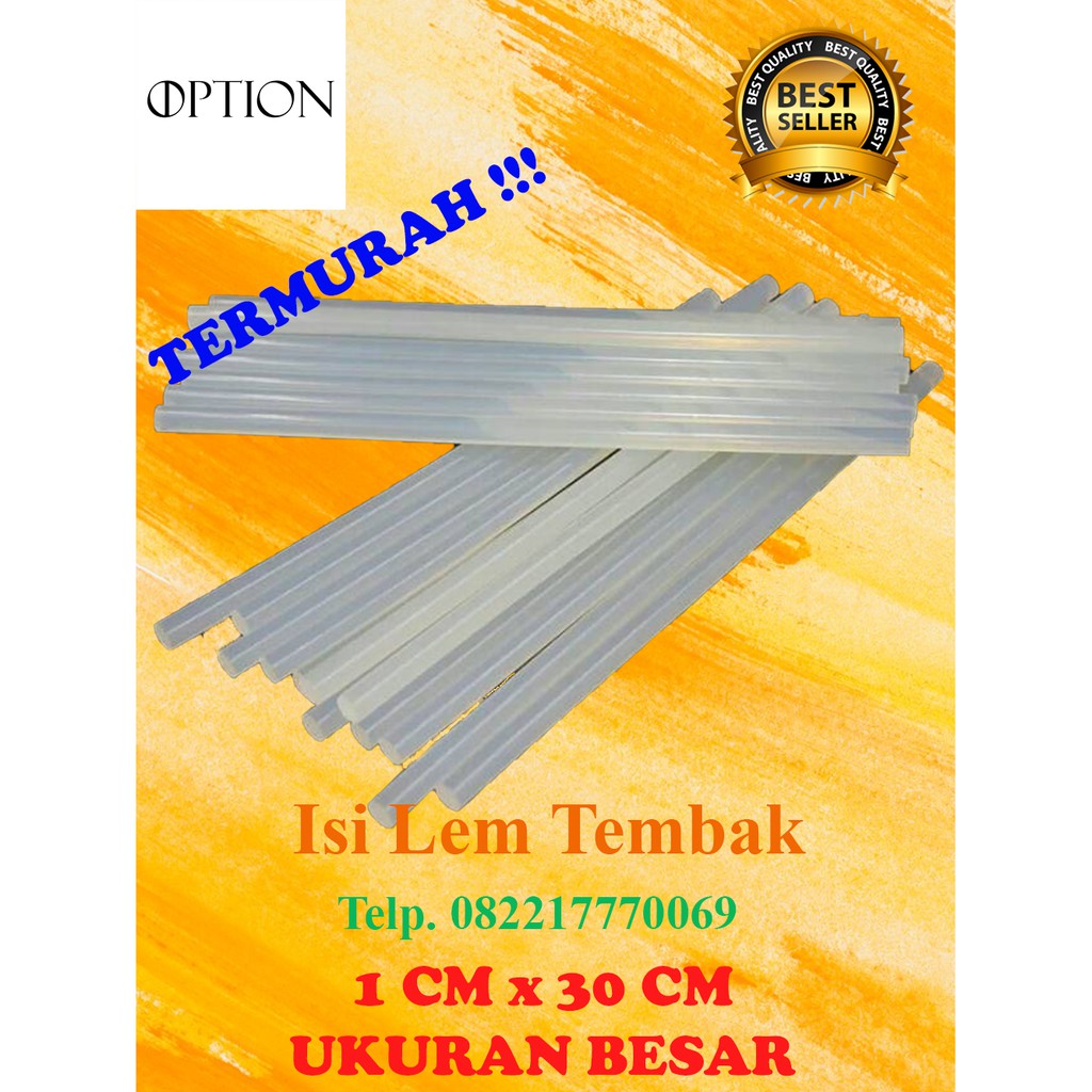 

Isi Lem Tembak / Lem Bakar Besar 1 cm x 30 cm